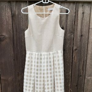 New Trina Turk Cutout Mess-Paneled Dress Size S